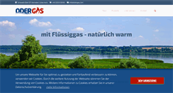 Desktop Screenshot of odergas.com