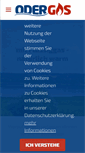 Mobile Screenshot of odergas.com